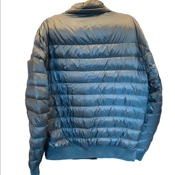 Lululemon Men's Teal Down Puffer Jacket Size Large - Picture 2 of 12